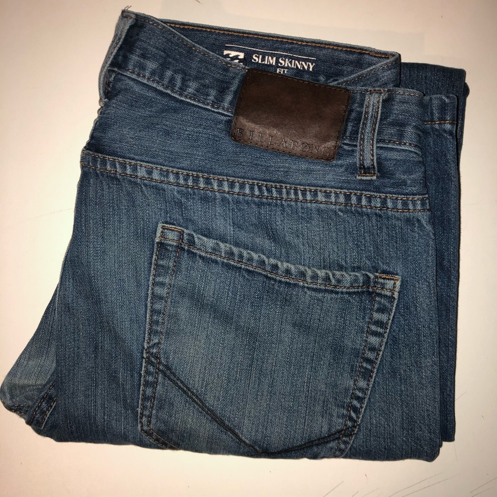 Billabong Slim Skinny Jeans Mens Size 34